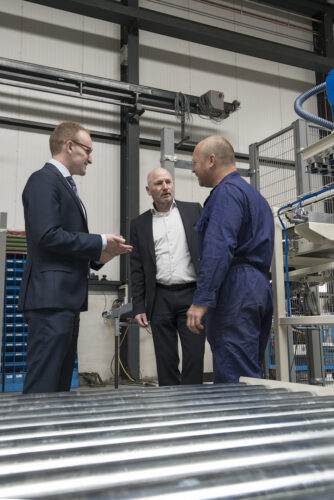 LGL Legal advocaten in gesprek met technicus