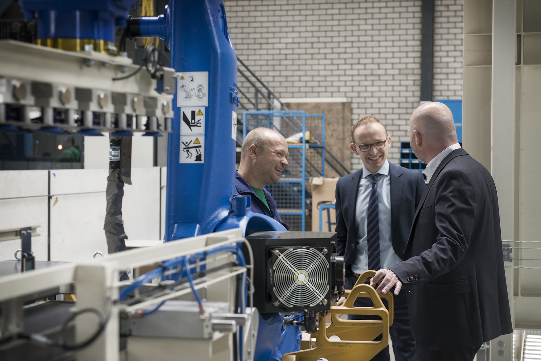 LGL Legal advocaten in gesprek met technicus